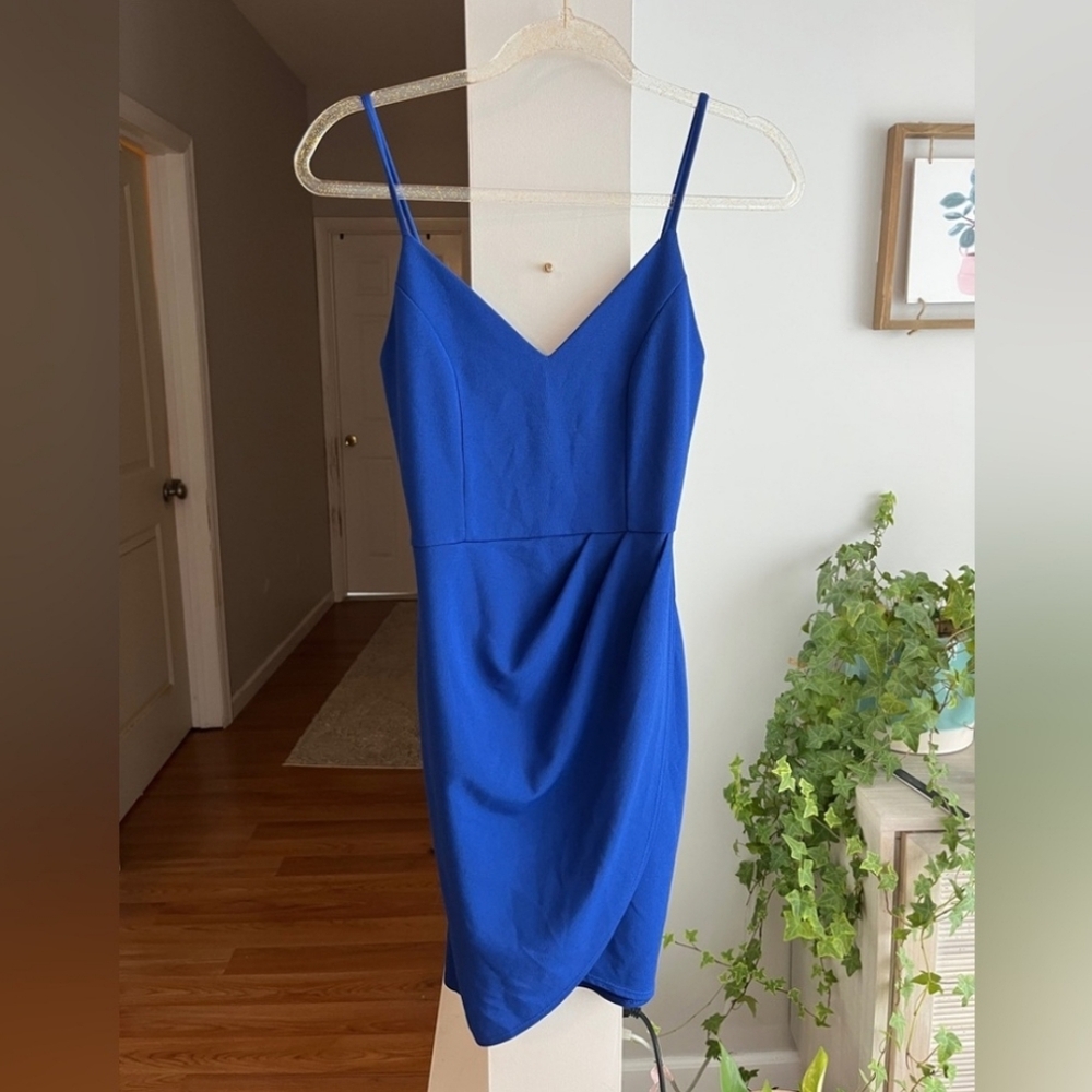 Lulus Forever Your Girl Royal Blue Bodycon Party Dress XS - Picture 2 of 12